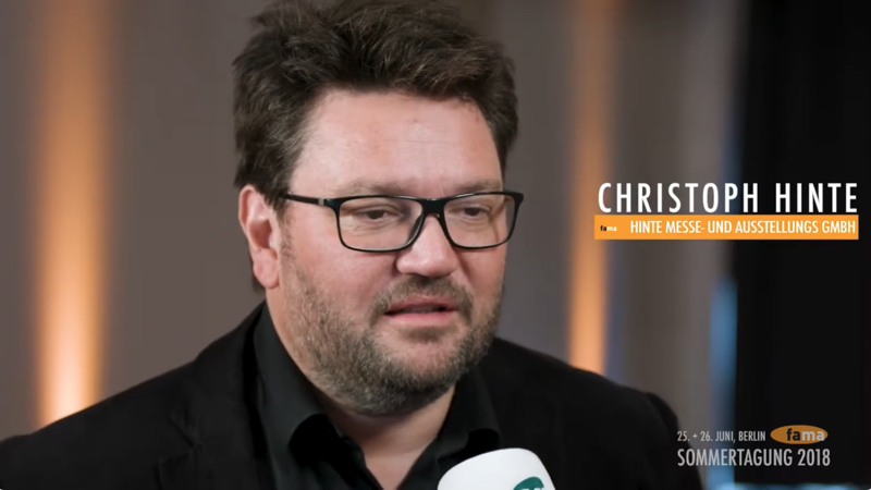 Christoph Hinte: Inszenierung von Messen und Messeauftritten